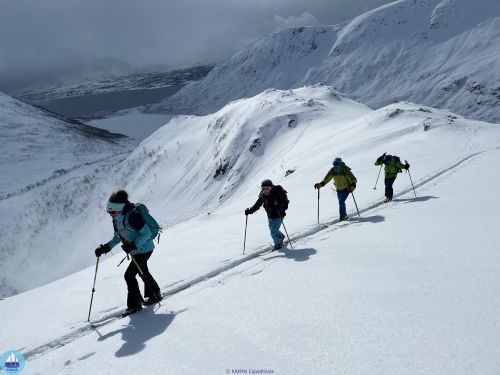 Norvège - exploration polaire et ski de randonnée à bord du voilier Kamak