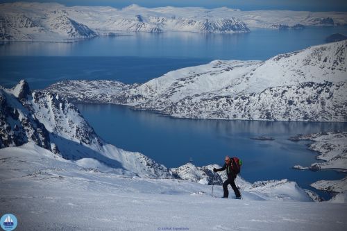 Norvège - exploration polaire et ski de randonnée à bord du voilier Kamak