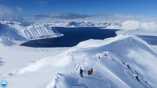 Spitzberg - exploration polaire et ski de randonnée à bord du voilier Kamak